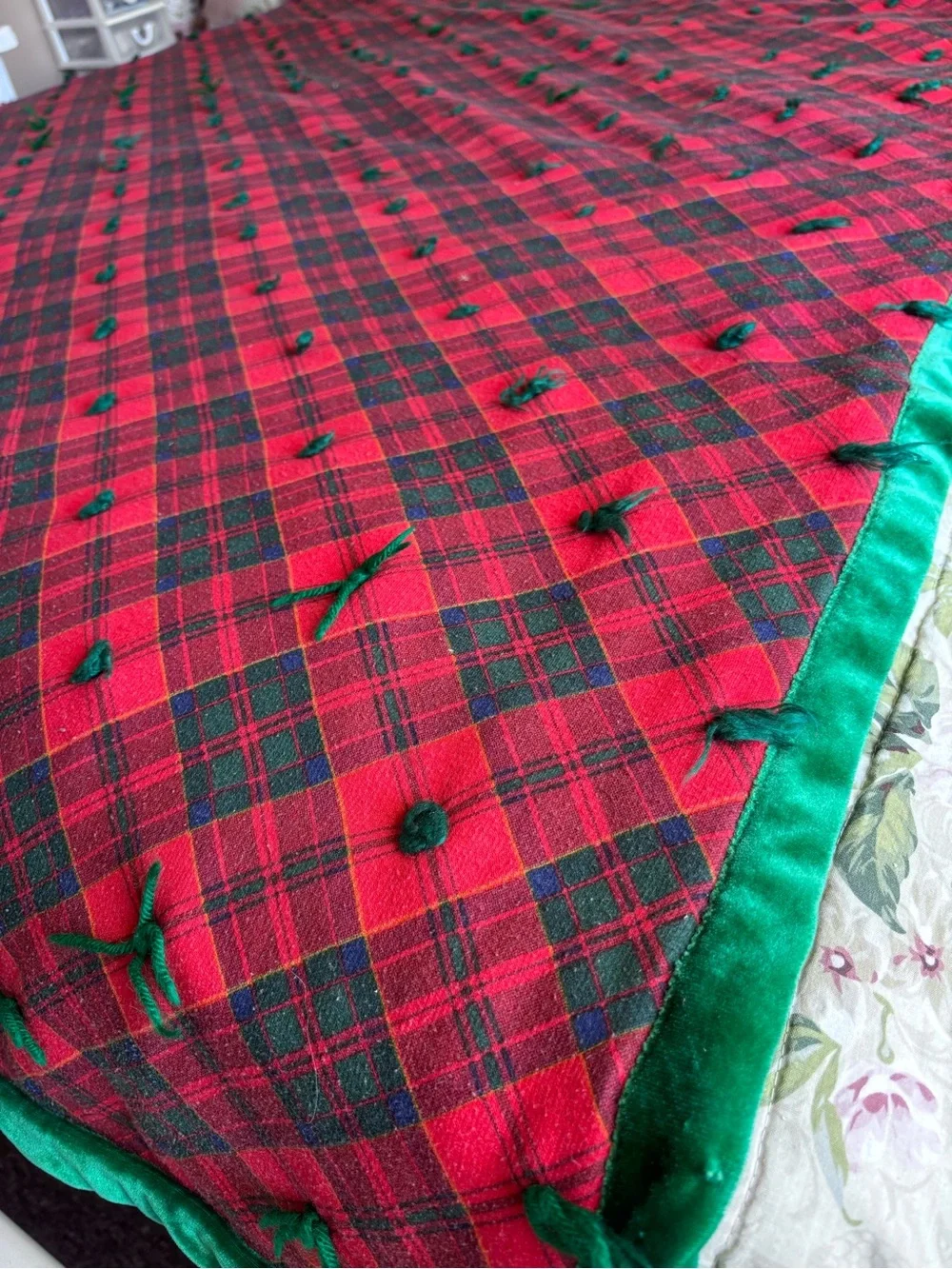 Handmade festive red